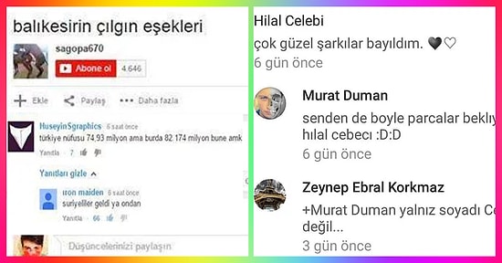 Yarışması Yapılsa En İyi YouTube Yorumları Dalında Birinciliği Kimseye Kaptırmayacak Efsanelikte 16 Yorum