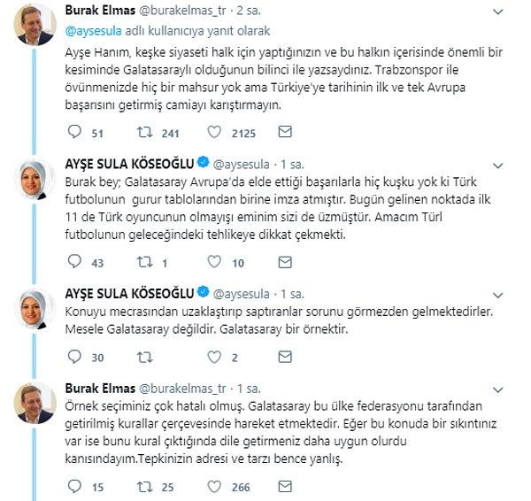 Galatasaraylı eski yönetici Burak Elmas'ta tartışmaya katıldı: