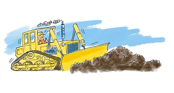 15. Бульдозер?