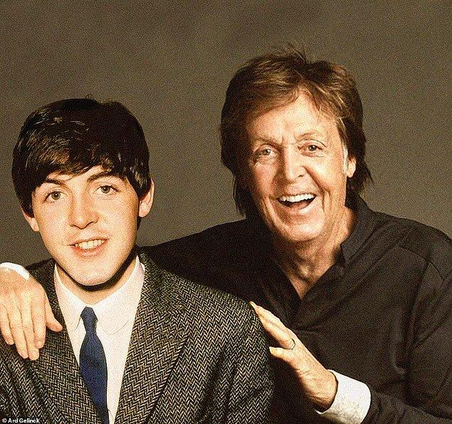 Sir Paul McCartney'nin muhteşem Beatles yıllarındaki hali ve yıllar sonrası.