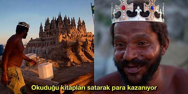 Kira Derdi Yok! Tek Odalı Kumdan Kalesinde 22 Yıldır Mutlu Mesut Yaşamını Sürdüren "Kum Kralı" Lakaplı Adam