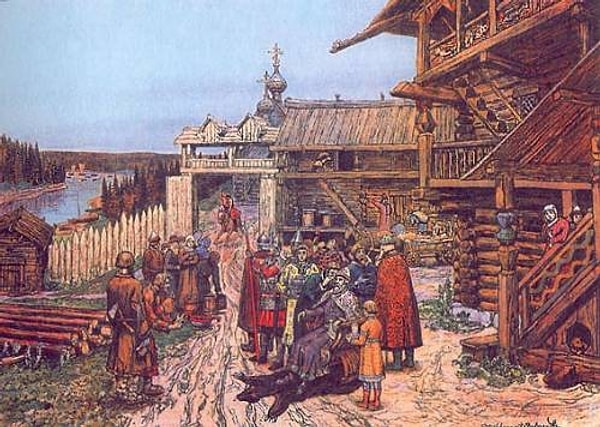 5. В IX в. восточные славяне были ...