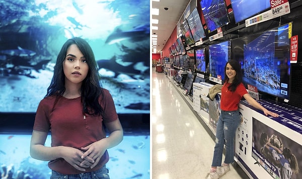 1. Фото в аквариуме?