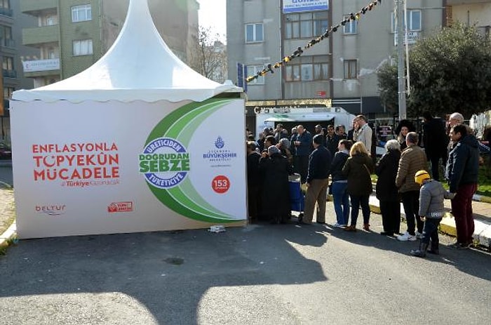 Vatandaş Sırada: Tanzim Satış Noktalarındaki Uzun Kuyruklar Sosyal Medyanın Gündeminde