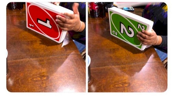 1. Как вам эти гигантские карты UNO?