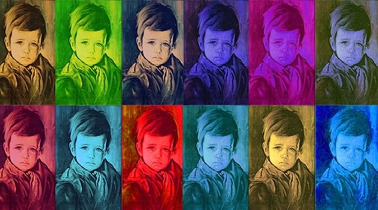 Ağlayan Çocuk Tablosundaki Çocuğun Hikayesini Biliyor musunuz?