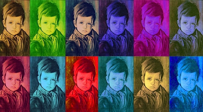 Ağlayan Çocuk Tablosundaki Çocuğun Hikayesini Biliyor musunuz?