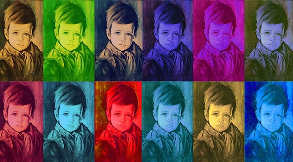 Ağlayan Çocuk Tablosundaki Çocuğun Hikayesini Biliyor musunuz?
