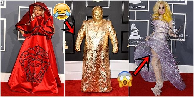 Dünden Bugüne Grammy Kırmızı Halısında Skandal Yaratan Gelmiş Geçmiş En Sansasyonel Kıyafetler