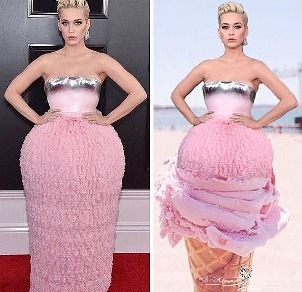 6. Кэти Перри и мороженое