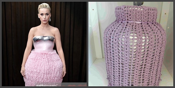 9. Кэти Перри и чехол на газовый балон