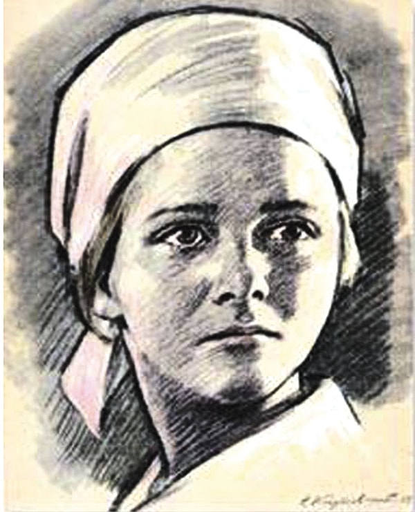 8. Что выжгли фашисты на спине партизанки Нади Богдановой, когда пытали ее?