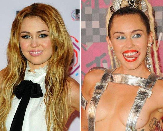 3. Miley Cyrus da aynı iddiadan nasibini aldı.