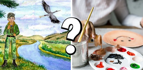 Тест: А вам под силу отличить детский рисунок от произведения высокого искусства?
