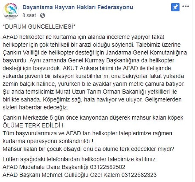 Ancak daha sonra Federasyon'un Facebook hesabından bu talebe olumsuz yanıt verildiği ve çalışmaların sonlandırıldığı bilgisi paylaşılarak tepki gösterildi.