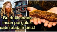 Tüylerimiz Diken Diken Oldu! Turşusu Kurulmuş İnsan Parçalarından, Hayvan Kafataslarına Kadar Birbirinden Garip Parçalar Satan Dükkan