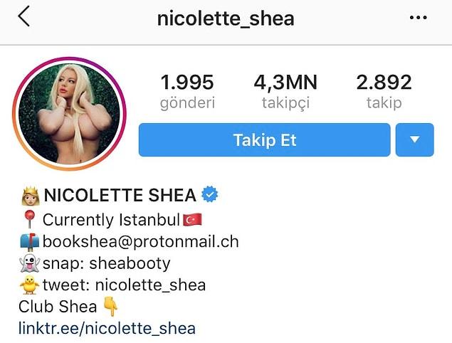 Bunlardan ilki dünyaca ünlü porno film yıldızı Nicoletta Shea.