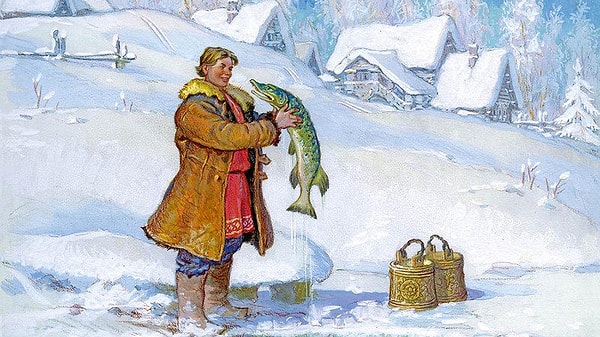 10. Какого героя русских народных сказок можно назвать самым ленивым?