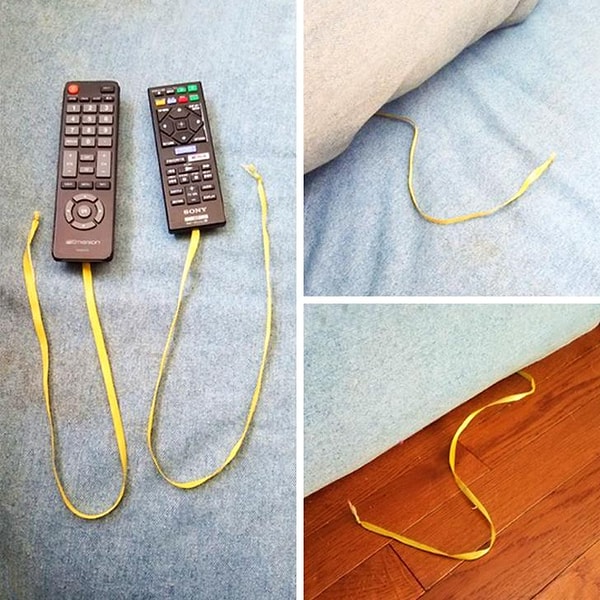 4. Дерни за веревочку... пульт и появится