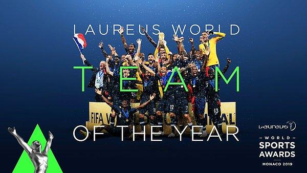 Yılın Takımı: Fransa Milli Futbol Takımı