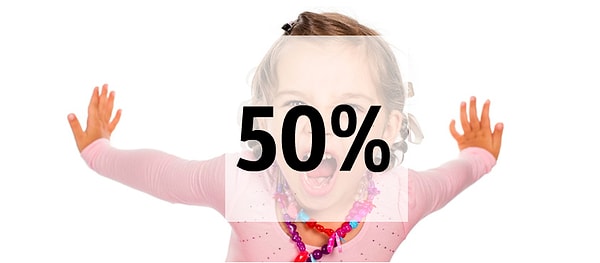 Вы испорчены на 50%!