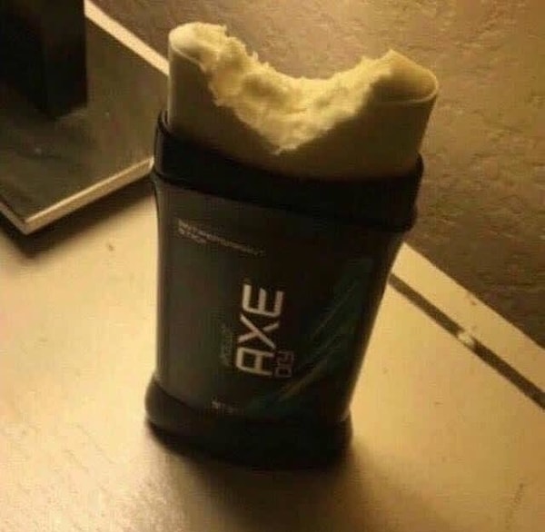 3. Извините, а кому понадобилось есть дезодорант?