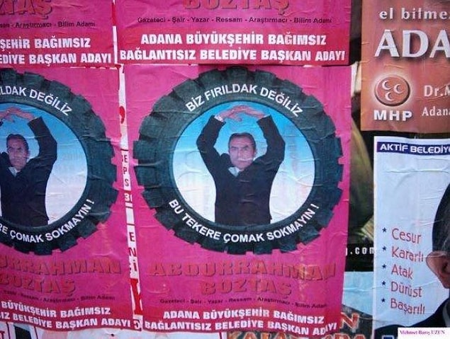 12. Teker resmi gayet yerinde olmuş.