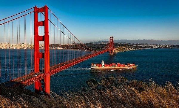 6. Golden Gate Köprüsü, Amerika Birleşik Devletleri