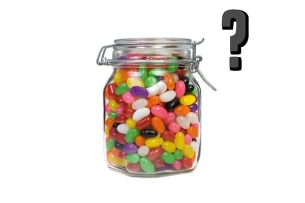 1. Как считаете, сколько бобов в этой банке?