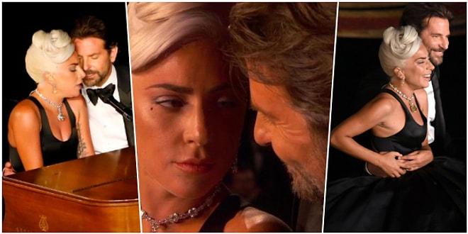 Yenge Kıskanmadı mı? Lady Gaga ve Bradley Cooper'ın Şehvetli 'Shallow' Düeti Oscar'a Damgasını Vurdu!