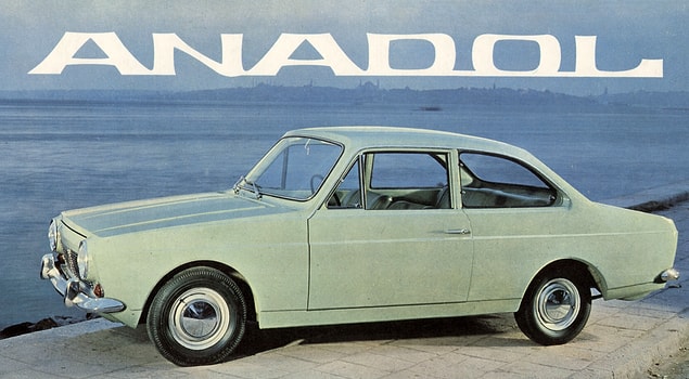 1967: Anadol marka ilk Türk otomobili 26.800 liradan piyasaya sürüldü.