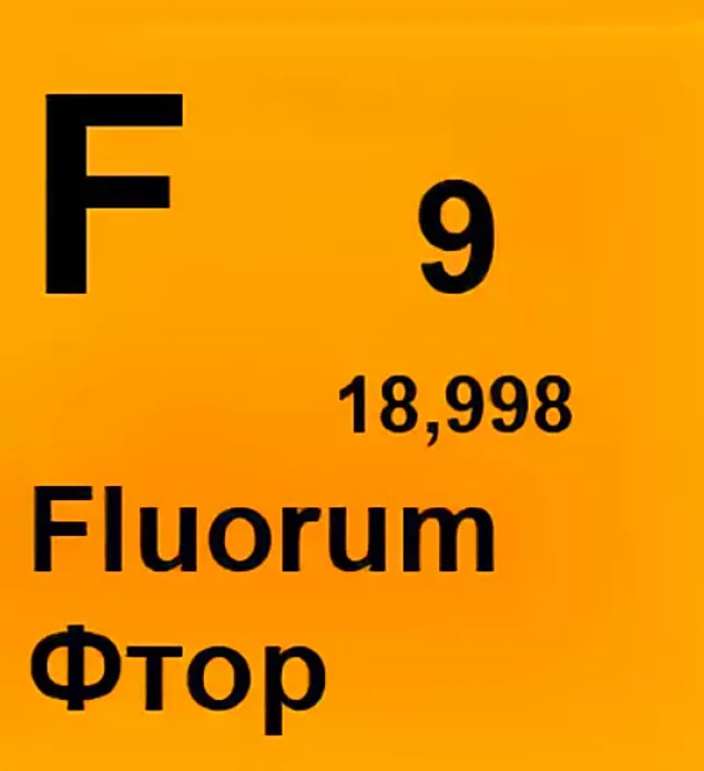 Фтор номер элемента