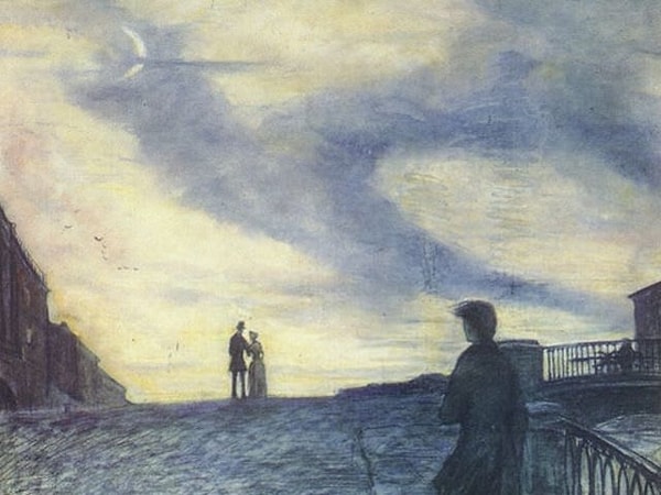 11. Кто является автором повести "Белые ночи"?