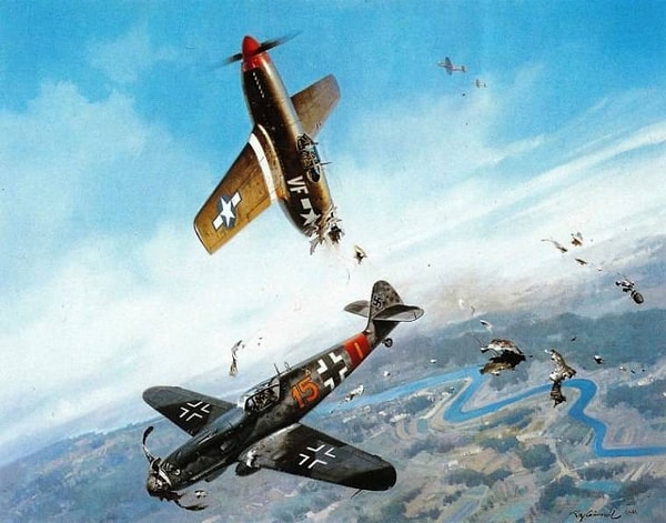 11. Кто из этих лётчиков совершил 4 воздушных тарана?