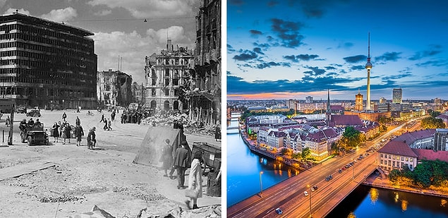BONUS: 1945 Berlin'i ve günümüz.