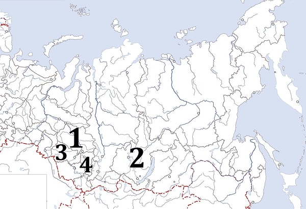 4. Скажите, где находится Иркутская область?