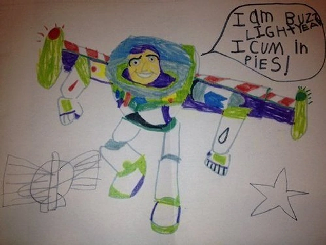 This not-quite-right Buzz Lightyear...