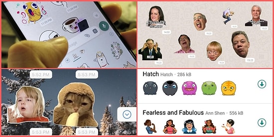 Tek Tek Anlatıyoruz! WhatsApp Çıkartmaları Nasıl Gönderilir, Gelen Çıkartmalar Nasıl Kaydedilir?