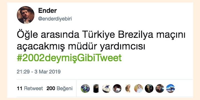 2002 Yılındaymış Gibi Tweet Atarak Timeline'da Nostalji Rüzgarları Estiren 15 Kişi