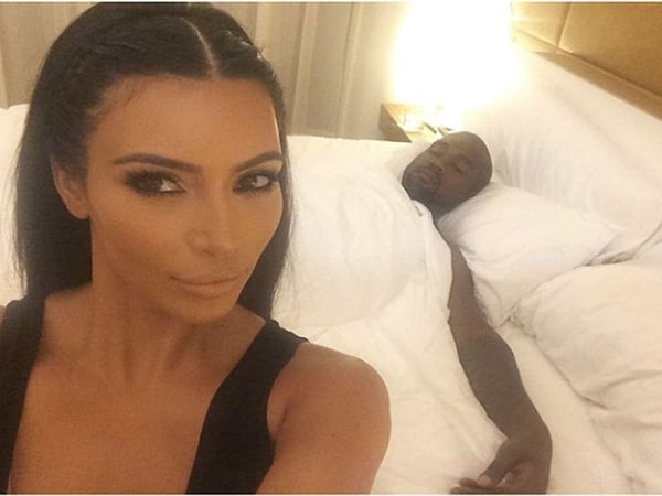 1. Kim Kardashian ve Kanye West