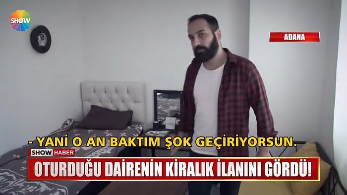 Arkadaşına Ev Ararken Kendi Oturduğu Evin Kiralık İlanını Gören Adam