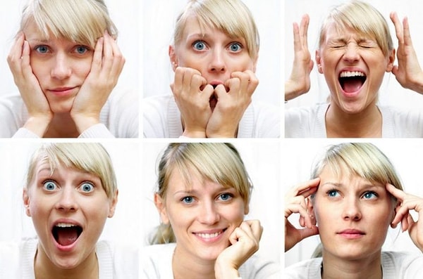 1. Что, по вашему мнению, представляют из себя жесты и мимика?