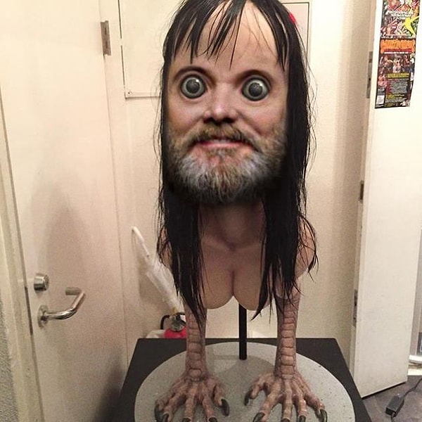 7. Какой образ страшнее - оригинал или этот?