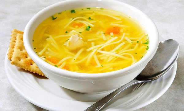 8. В какую игру играли сразу же после поедания куриного супа?