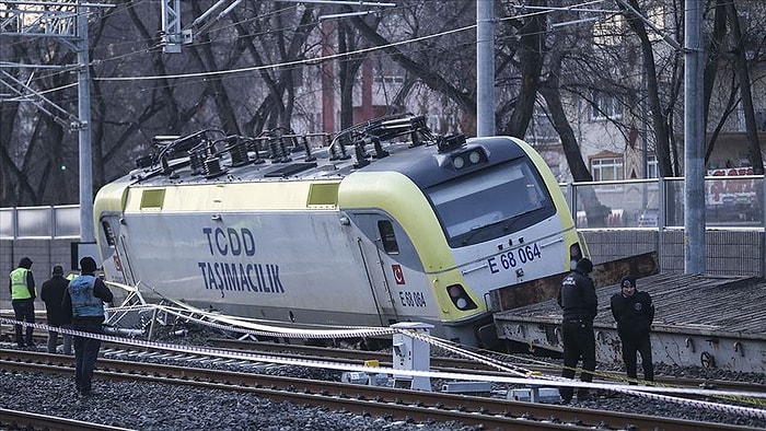 Ankara'da Akaryakıt Yüklü Tren Raydan Çıktı