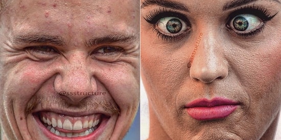 Ünlülerin Çok Yakından Çekilmiş Bu Fotoğraflarını Görünce Çok Şaşıracaksınız!