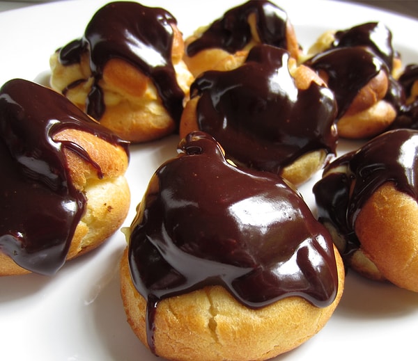 10. И последний выбор относительно нежнейших профитролей: