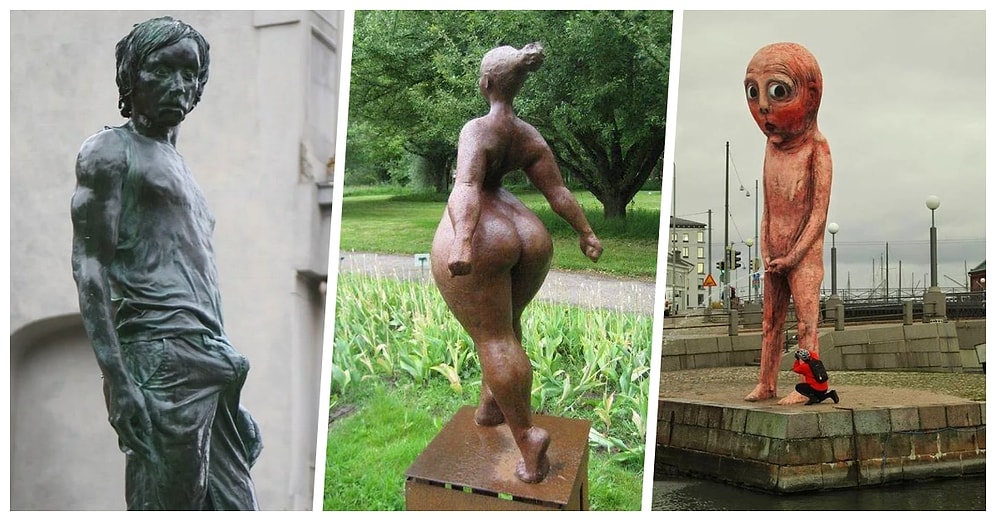 Görür Görmez Yapılma Amacını Defalarca Sorgulatan 23 Birbirinden Acayip 23 Heykel