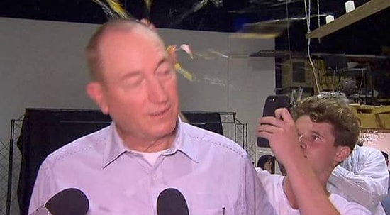 Irkçı Senatörün Kafasında Yumurta Kıran Çocuk Sosyal Medyanın Yeni Fenomeni Oldu: #EggBoyHero