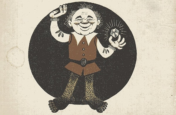 Кстати, главного героя Бильбо Бэггинса для иллюстрации книги Толкина «Хоббит, или Туда и обратно» в СССР тоже срисовали с Леонова.